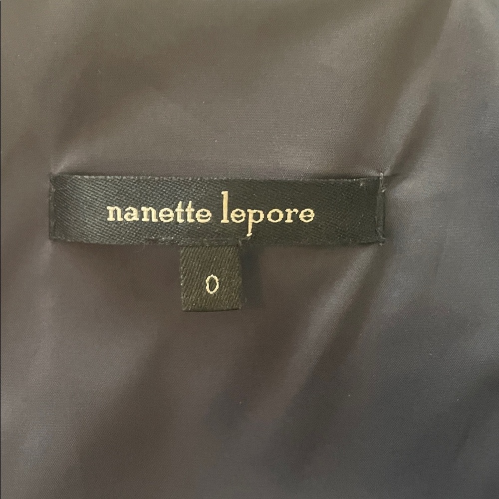 Nanette Lepore wool midi dress, grey/yellow tartan, buttons, cap sleeves, 0 - Picture 12 of 13